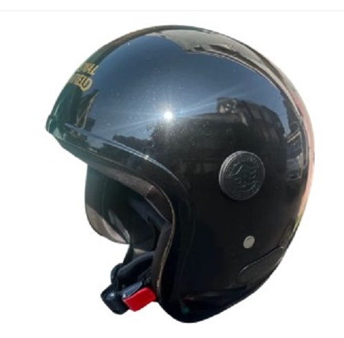 Black ABS Plastic Full Face Motorcycle Helmet - Standard Size, Lightweight Black Material | Comfort-Focused, Quality Tested, Timely Delivery