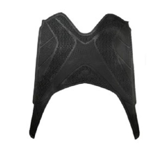 Black Two Wheeler Rubber Mat - Rubber Material | Easy to Clean, Anti Skid, Tested on Quality Standards, New Product Only