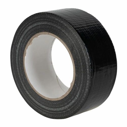 Book Binding Cloth Duct Tape - 40m x 2in, Black Single-Sided Strong Adhesive by Virag