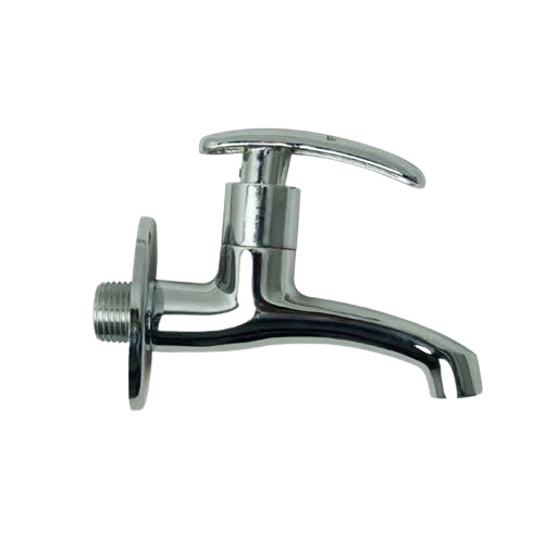 Brass Long Body Bib Cock