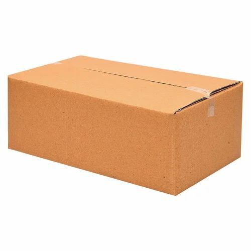 Corrugated Cartons Box - Double Wall 5 Ply, Rectangular Shape, Brown Color, Biodegradable Material for Gifts & Crafts