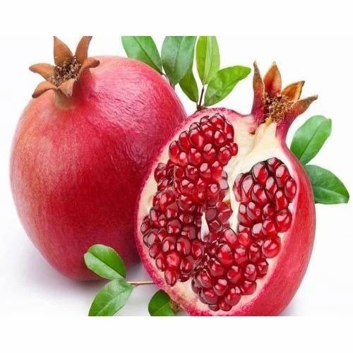 Fresh Pomegranates - 3.5kg Organic Box | Rich Red Color, Sweet Taste, Whole Fruit Quality