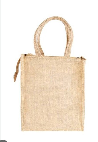 Jute Bags - Customized Size, Brown Color | Durable, Sustainable, Reusable, Biodegradable, Lightweight, Strong Handles, Stylish Design for Advertising and Shopping