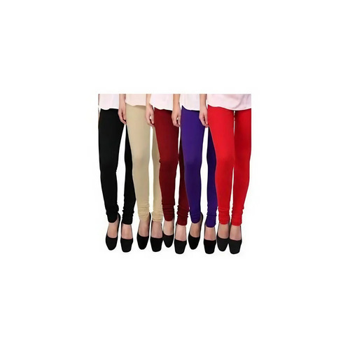 Lycra Leggings - Lycra Blend Available in Multiple Sizes (S-XXXL) Ankle Length Mid Waist Fit 4-Way Stretch Anti-Wrinkle Quick Dry Lightweight