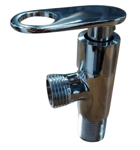 Orio Brass Angle Cock - New Quality, Durable 180g | Glossy Finish, Deck Mounted, Round Shape