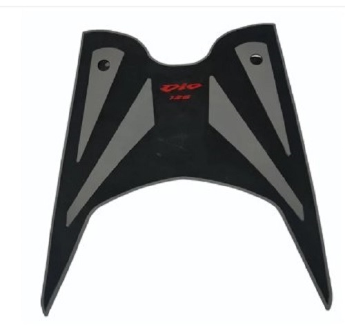 Rubber Floor Mat For Two Wheeler - Rubber Material, Lightweight Design | Easy to Clean, Slip Resistant, Timely Delivery