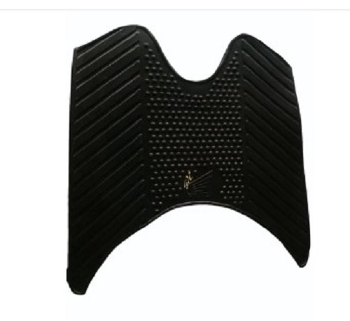 Rubber Two Wheeler Black Foot Mat - Rubber Material, Slip Resistant | Tested for Quality, Delivered Within Committed Time Frame