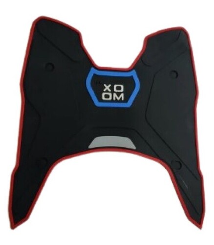 Rubber Two Wheeler Foot Mat - Rubber Material, Slip Resistant Design | Quality Tested for Durability, Timely Delivery, Ideal for Two Wheelers