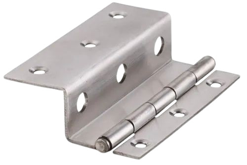 Ss Window Hinges - Stainless Steel, 3 Inch Size, Silver Polished Finish, Upto 1mm Thickness | Durable for Industrial Door & Window Applications