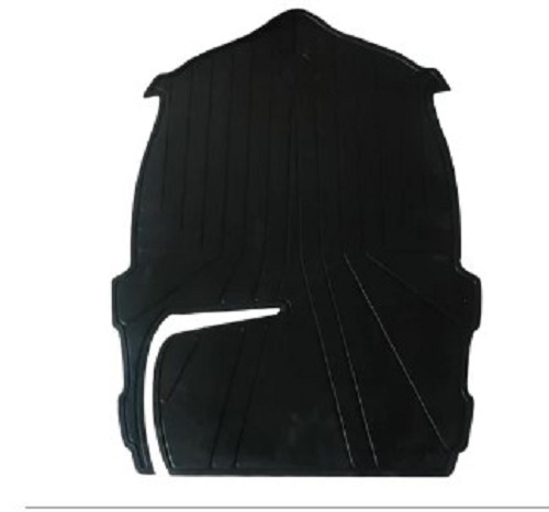 TVS Two Wheeler Rubber Mat - Rubber Material | Anti Skid Design, Easy to Clean, Timely Delivery, Suitable for All Two Wheeled Vehicles