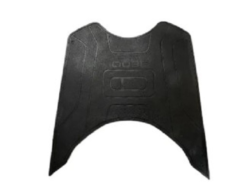 Two Wheeler Plain Black Rubber Mat - Rubber Material | Anti Skid, Easy to Clean, Quality Tested, Delivered within Committed Time Frame