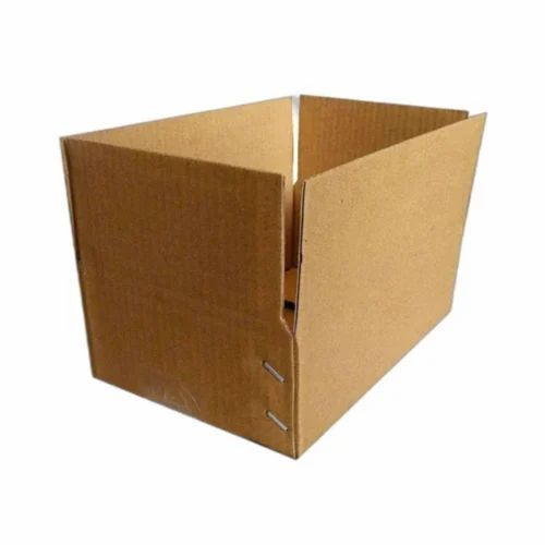 3 Ply Corrugated Box - 9X6X3 Inch, Brown Virgin Kraft Paper, Biodegradable, Ideal for Electronic Products, 10 Kg Weight Holding Capacity