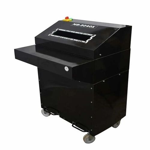 Black Industrial Paper Shredder