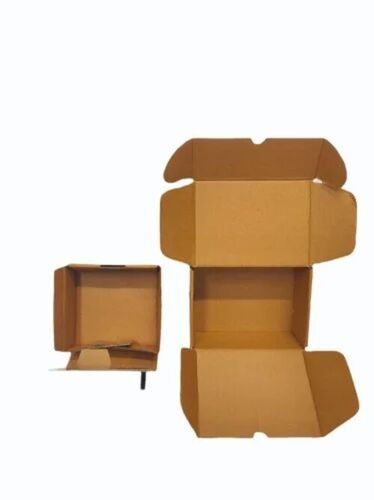 Die Cut Folding Packaging Boxes - 5 Ply Double Wall Virgin Kraft Paper, 5-10 Kg Capacity, Brown Color | Ideal for Shipping & E-commerce Packaging