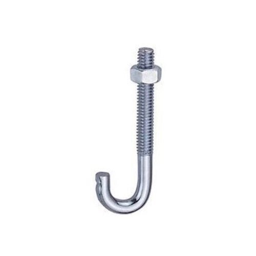 J Bolt - Quenched High Strength Stainless Steel | Threaded End, Corrosion Resistant, Load Bearing, Easy Installation, Versatile Applications