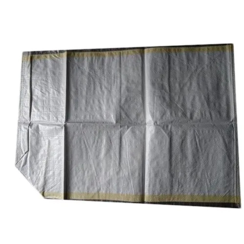PP Valve Bag - Laminated Material, Standard Size, White Color | Eco-Friendly, Lightweight, Easy to Carry, Recyclable, Button Closure, Aqueous Coating