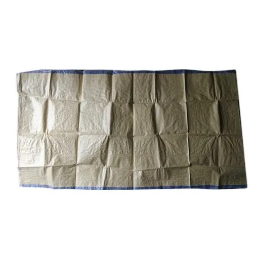 Pp Woven Bag - PP Material, Standard Size, White Color | Reusable, Water Resistant, Moisture Proof, Machine Made, Single Compartment