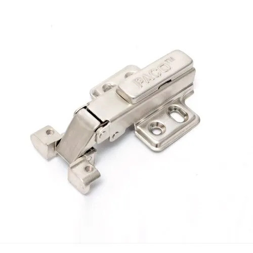 Auto Close Cabinet Hinges - Silver, Heavy-Duty Performance, Adjustable Tension, Corrosion Resistant, Easy Installation, Universal Fit, Space-Saving Design