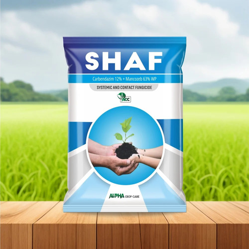 Carbendazim 12 Mancozeb 63 WP - High-Grade Bio-Tech Fungicide | Agricultural Application Powder Form Effective Disease Control