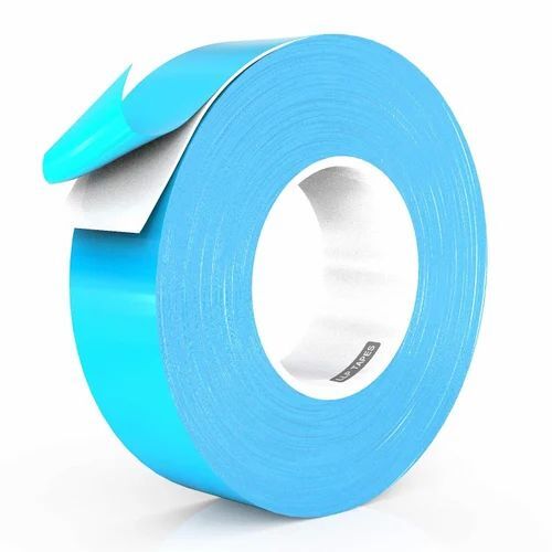 Double Sided Thermal Conductive Tape - Good Quality Blue Color Roll Packaging | Ideal for Carton Sealing Applications