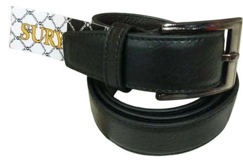 Leather Fashion Belt - Buckle Material: Steel