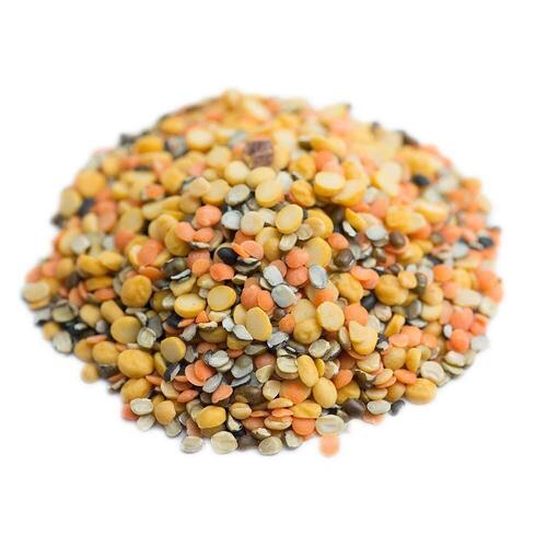 Mixed Dal - Whole Dried Pulses, 100% Pure Round Chickpeas | Easy to Cook, Low Glycemic Index, Heart-Healthy Vegetarian Protein, Rich in Iron, Boosts Immunity, Versatile Ingredient