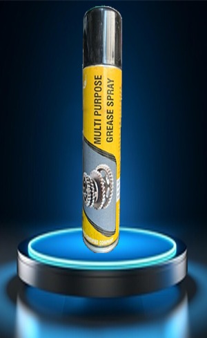 Multi Purpose Grease Spray - Gentle Foaming Action Non-Toxic Formula Long-Lasting Protection Against Wear and Corrosion Water-Resistant for Food Processing Applications