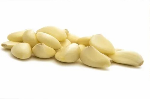 Peeled Garlic - Imported A Grade, 95% Purity | Chopped Form, Cooked Style, 6 Month Shelf Life