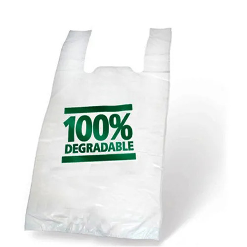 Premium Compostable Transparent Bag - Biodegradable Plastic, 12x15 Inches, White and Green | Moisture Resistant, Tear Resistant, Lightweight, Odor Free, Customizable Design