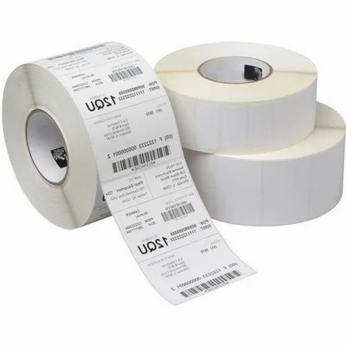 Printed Barcode Sticker - Material: Paper