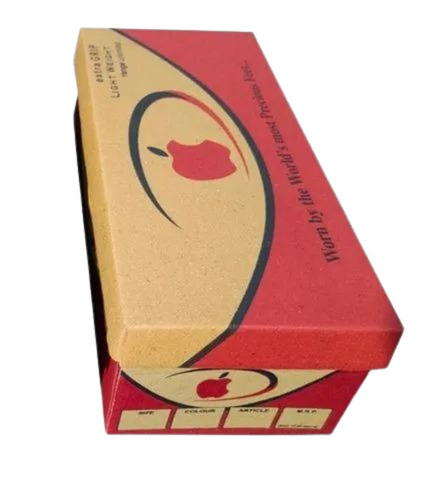 Top Bottom Packaging Box - Rectangular Paper Packaging Box, Brown with Glossy Lamination | Durable, Fine Finished, Customized Size, Special Effects Printing