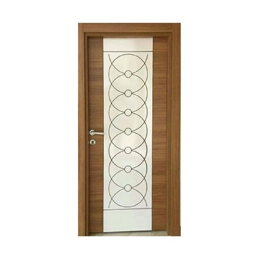 Wooden Doors - Solid Ash, 7 ft Rectangular Entry Design , Higher Water, Weather & Termite Resistance, Easy to Install & Operate