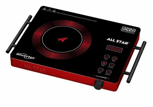 All Star Asif 005 Red Infrared Induction Cooktop