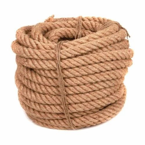 Coir Rope - A Grade, Fresh Dark Brown | Lightweight, Eco-Friendly, Weather Resistant, Industrial Grade Quality