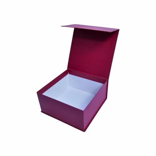 Customized Rigid Gift Boxes - Weight Holding Capacity < 5 Kg | Square Shape, Made from Paper, Ideal for Gifts & Crafts