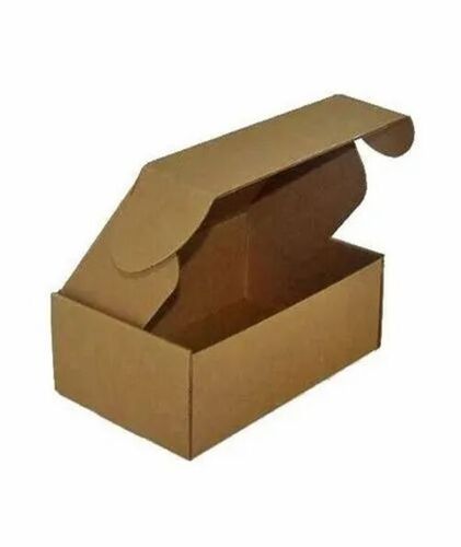 Food Packaging Box - Unbleached Kraft Paperboard, 290X70X50 mm, Brown | Moisture Proof, Gloss Matte Effects, Matte Finish