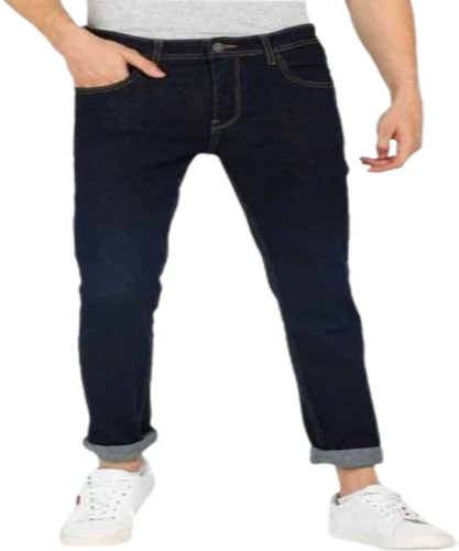 Men Black Denim Jeans