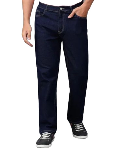 Men Dark Blue Jeans