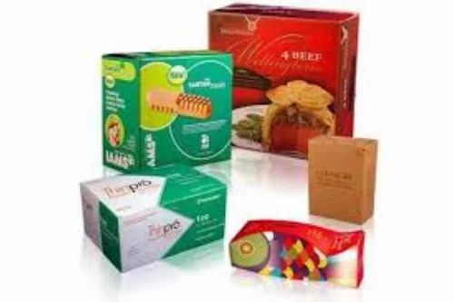 Mono Carton Box - Paper Material, Multi Color Design | Ideal for Packaging Applications, Printed Finish, Eco-Friendly Solution