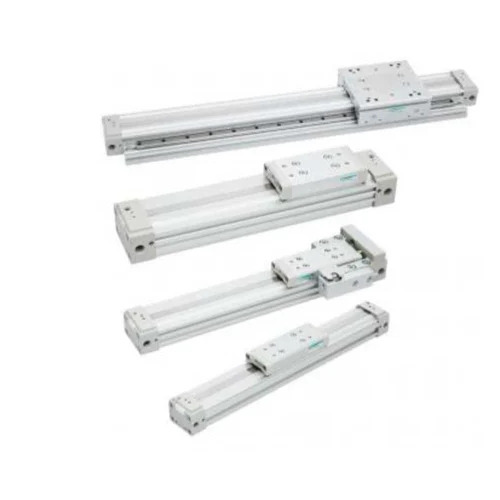 Pneumatic Rodless Cylinders - Color: White