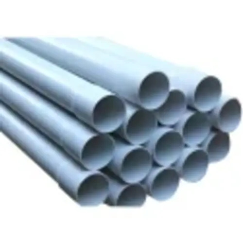 PVC Pipes - Casted Round Male Connection Blue | Corrosion Resistant Leak Proof Eco-Friendly Flexible Installation High Strength