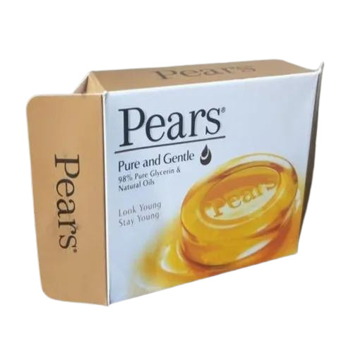 Soap Packaging Box - Paper, 2 x 6 x 5 Inches, Multi Color | Rectangular Shape, Printed Design, 100 g Capacity