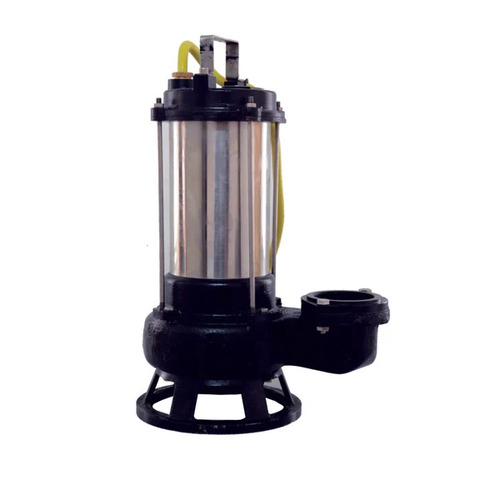 Submersible Sewage Pump - Stainless Steel, 42 Meter Head, 130 m3/hr Max Flow Rate | High Pressure, Electric Power, Industrial Use, Available in Silver, Gray, Black