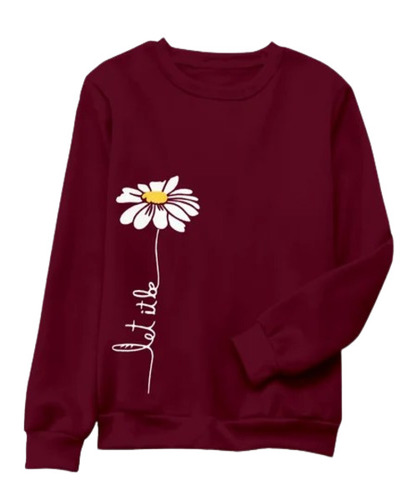 Women Maroon Full Sleeve T-Shirt - Cotton Material, Available Sizes S, M, L, XL, XXL | Soft and Comfortable, Long Sleeves, O-Neck Design