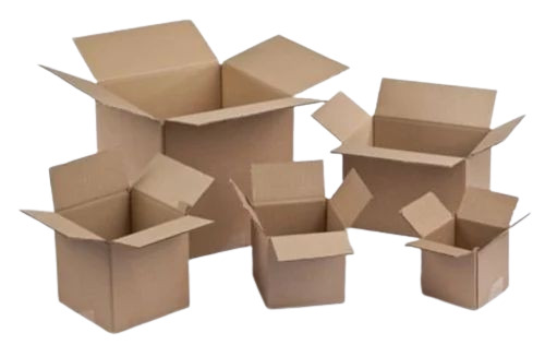 Customized Packaging Boxes - Cardboard Material, Rectangular Shape, Brown Color | Ideal for Versatile Shipping and Storage Solutions