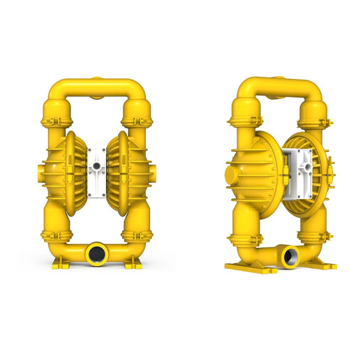 Air Operated Double Diaphragm Pumps - Color: Yellow