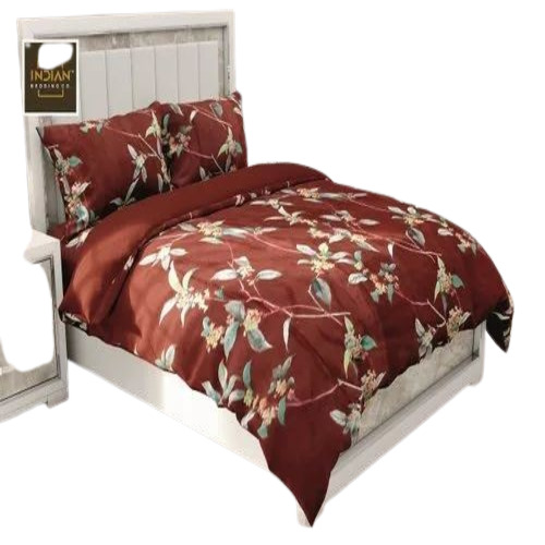 Multicolor Printed King Size Cotton Bedsheet - 100% Easy To Clean, Eco Friendly, Washable