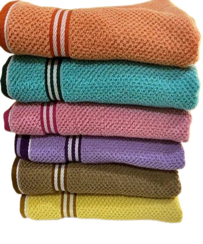 Designer Cotton Towels - 100% Cotton, 540 Grams, Multicolor | Quick Dry, Soft Touch, Excellent Water Absorbency, Plain Dyed Finish