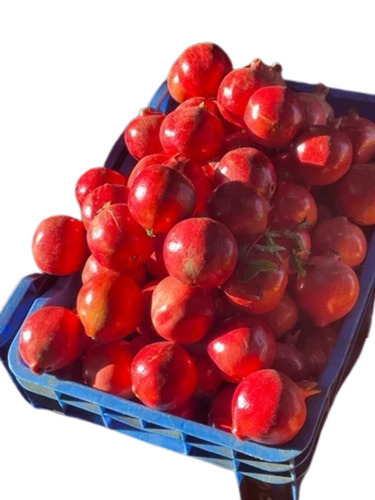 Fresh Pomegranate - A Grade Quality, Red Color, Sweet Taste, Whole Fruit, Common Shape | Ideal for Human Consumption