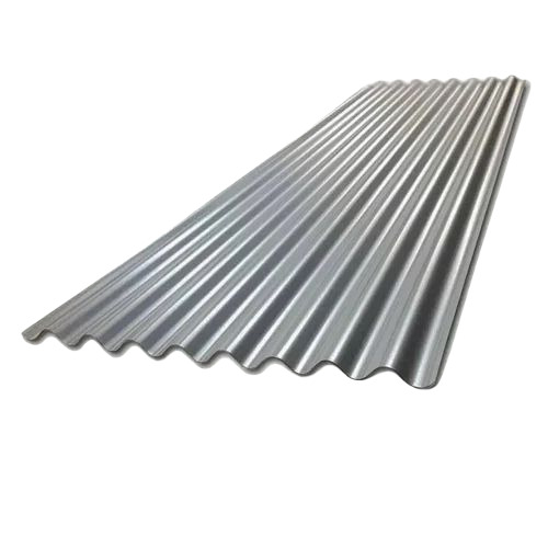 Grey Profile Sheet - Stainless Steel, 10 ft x 2.5 ft x 0.35 mm | Durable, Fine Finished, Plain Pattern